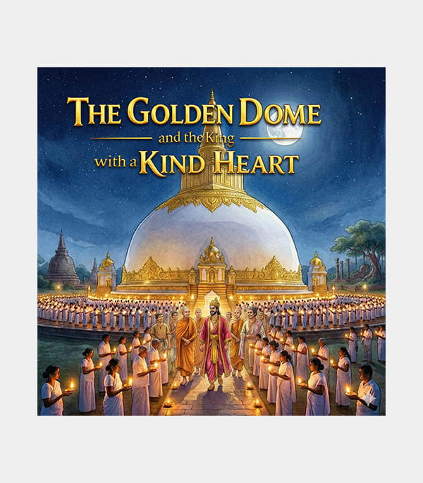 King Gemunu cover The Golden Dome and the King with a Kind Heart - Image 1
